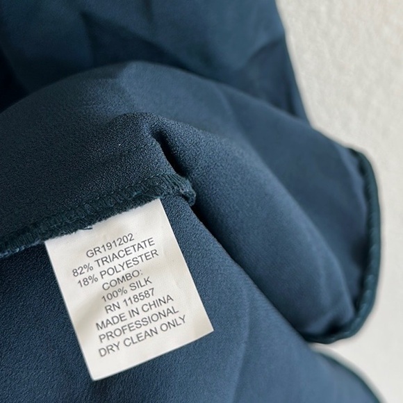 Jason Wu Grey Crew Neck Midi Satin Dress - Picture 8 of 9